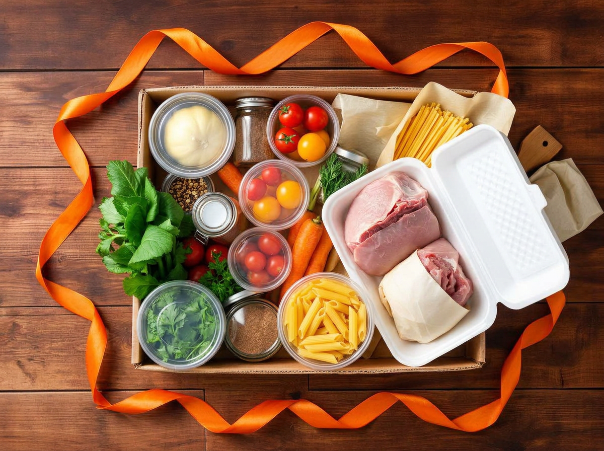 Kit de ingredientes frescos