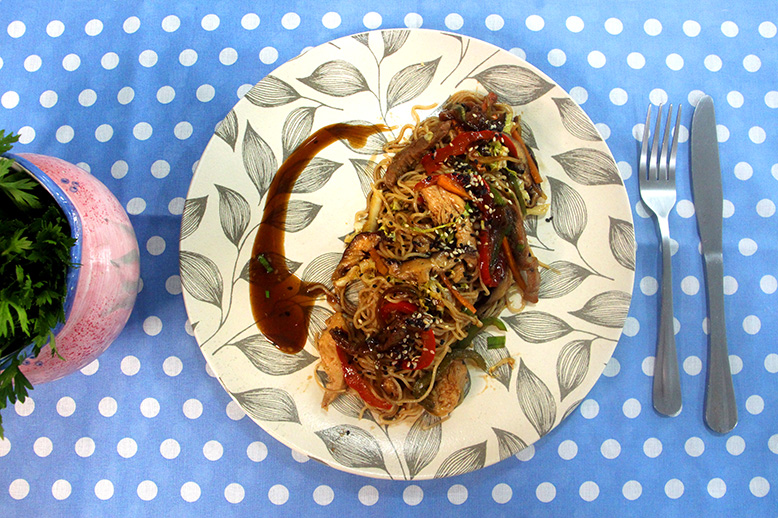Yakisoba misto